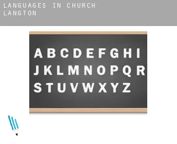 Languages in  Church Langton