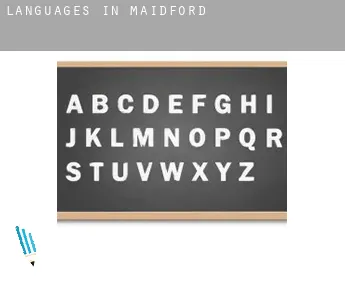 Languages in  Maidford