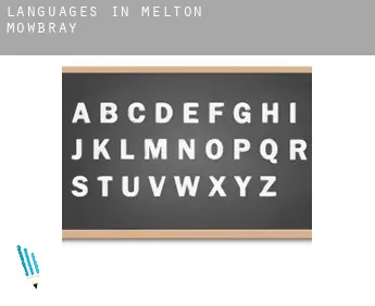 Languages in  Melton Mowbray