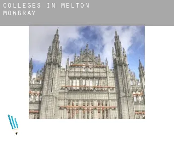 Colleges in  Melton Mowbray