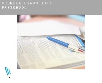 Rhondda Cynon Taff (Borough)  preschool