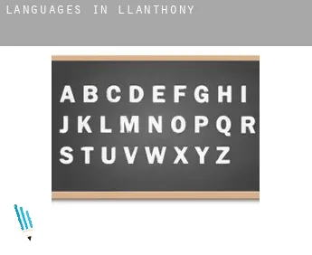 Languages in Llanthony