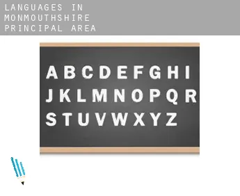 Languages in  Monmouthshire principal area