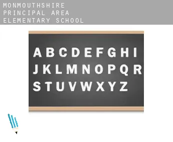 Monmouthshire principal area  elementary school